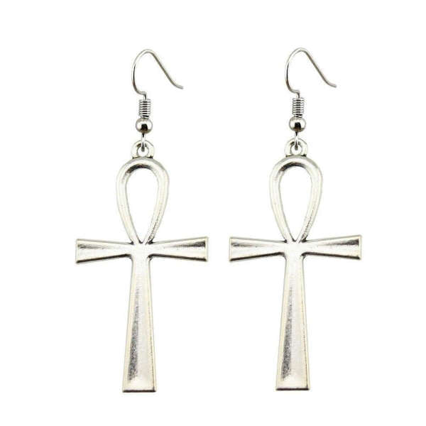 Pendientes egipcios<br> Cruz Ankh