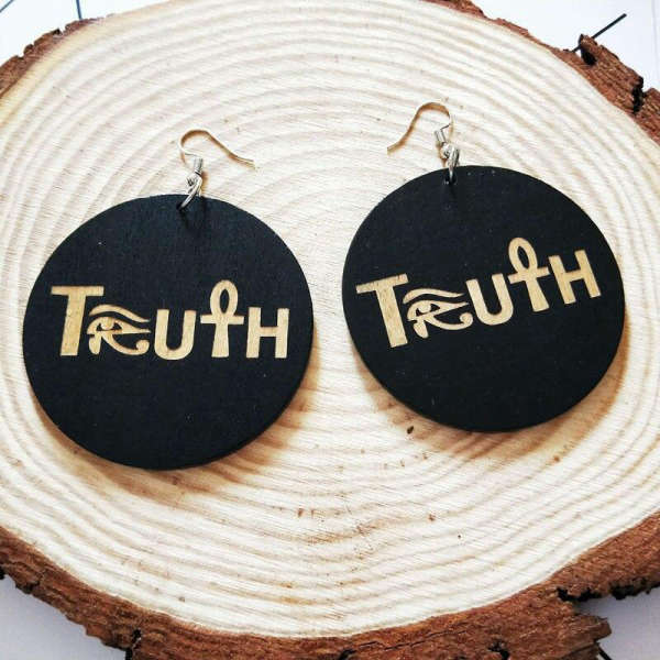 Boucles d'oreilles Égyptienne <br> Truth