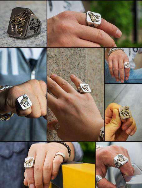 Bague Égyptienne  Horus