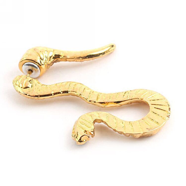 Boucles d'oreilles Égyptiennes <br> Petit serpent