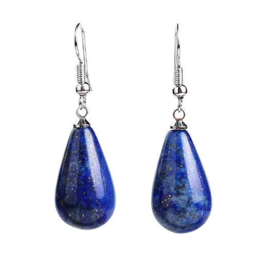 Boucle d'oreille Égyptien <br> Lapis Lazuli