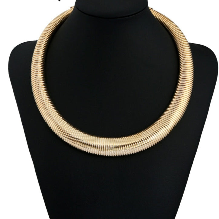 Collier et boucle d'oreille femme extravaganza