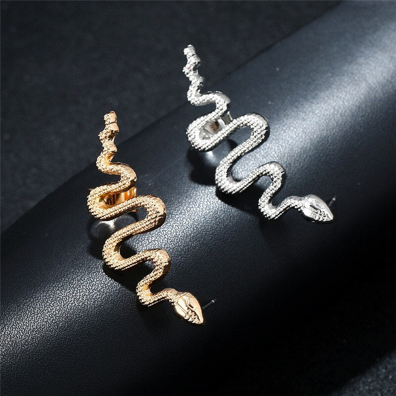 Boucles d'oreilles Égyptiennes <br> Serpent