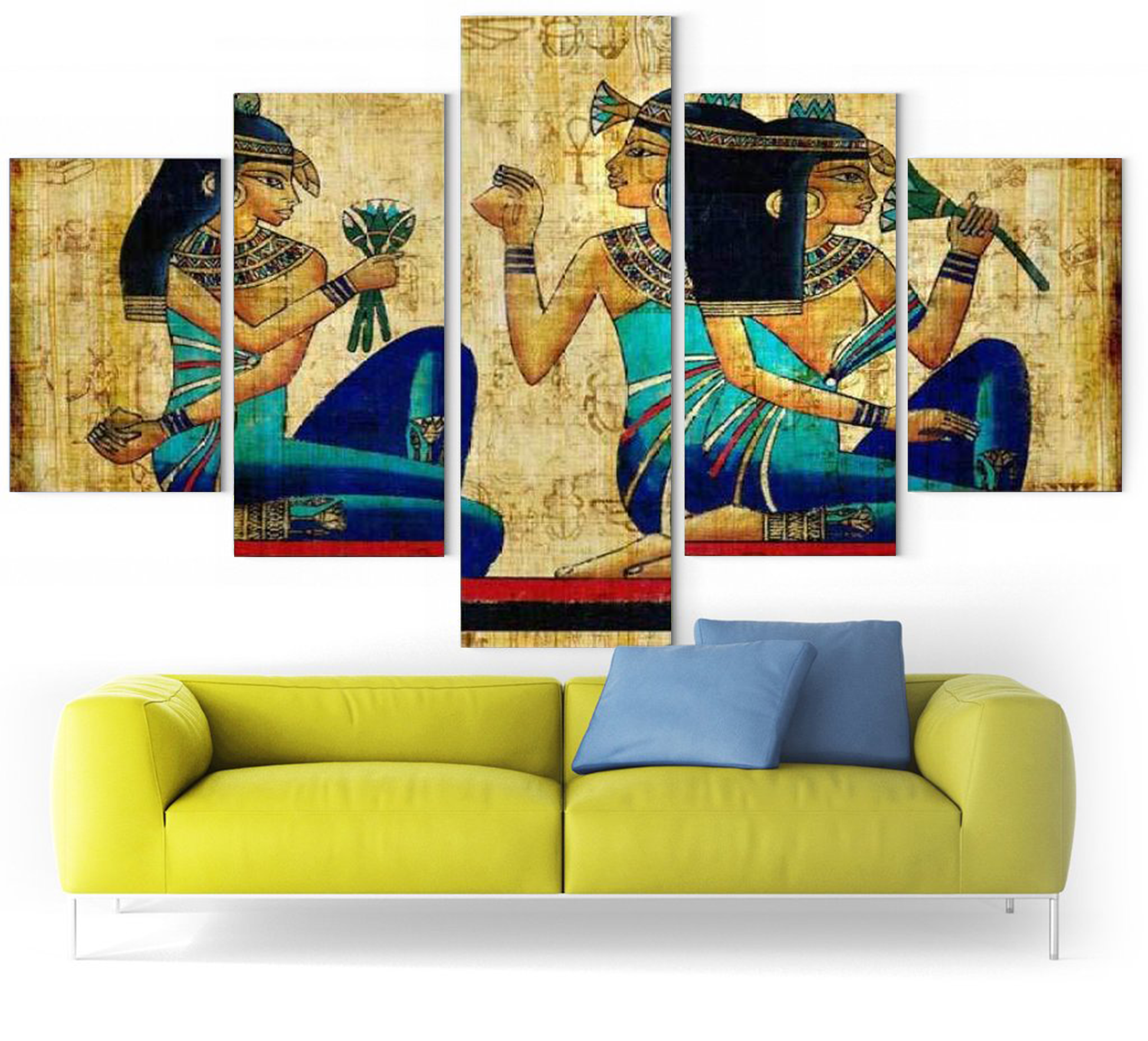 Tableau égyptien papyrus