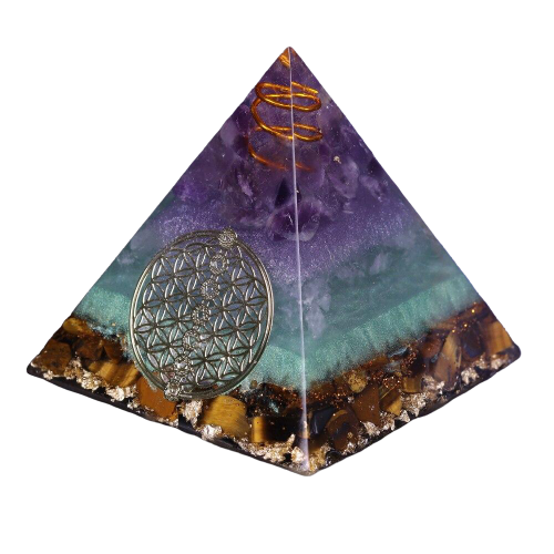 pyramide orgonite 7 chakras