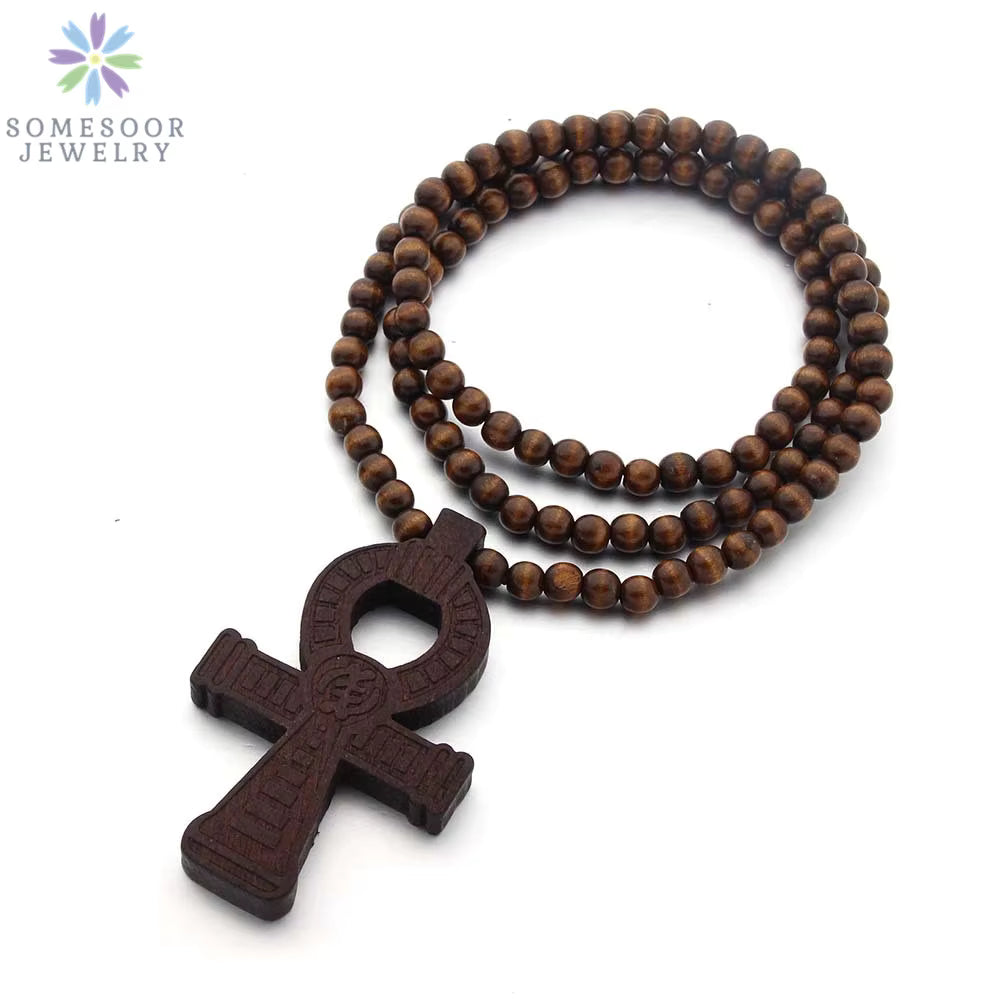 Collier Égyptien <br> Croix de vie Ankh