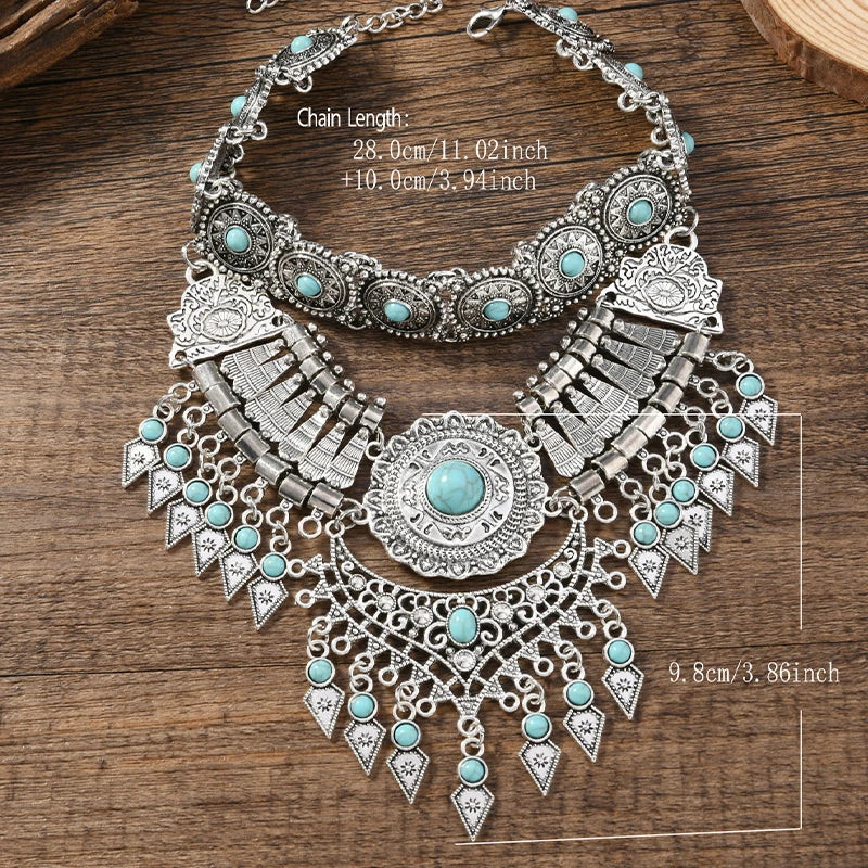 Collier Plastron antique de la déesse Hathor