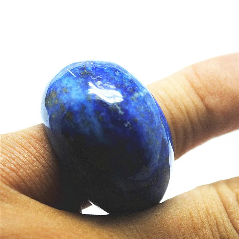 Bague égyptienne  en pierre Lapis lazuli sacrées