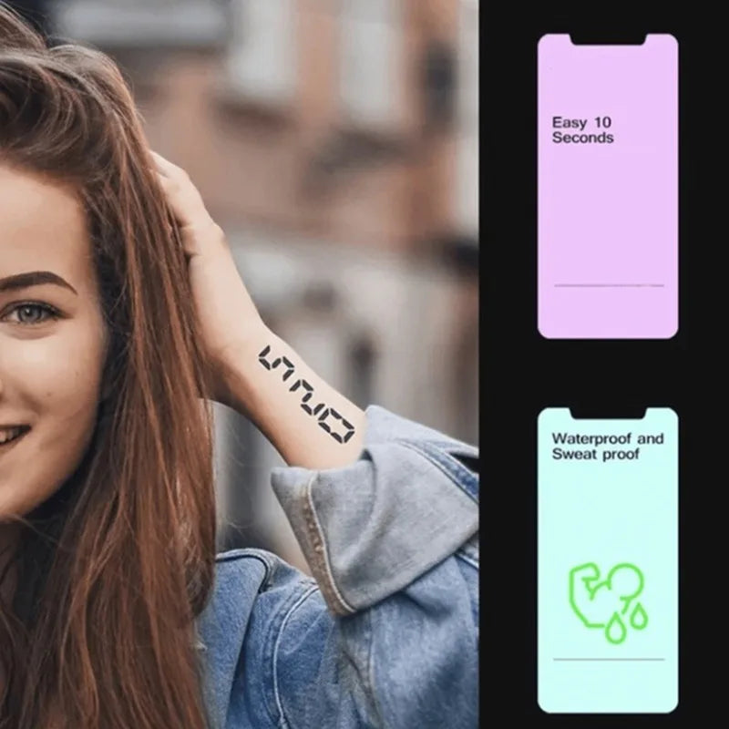 Tatouage serpent rouge