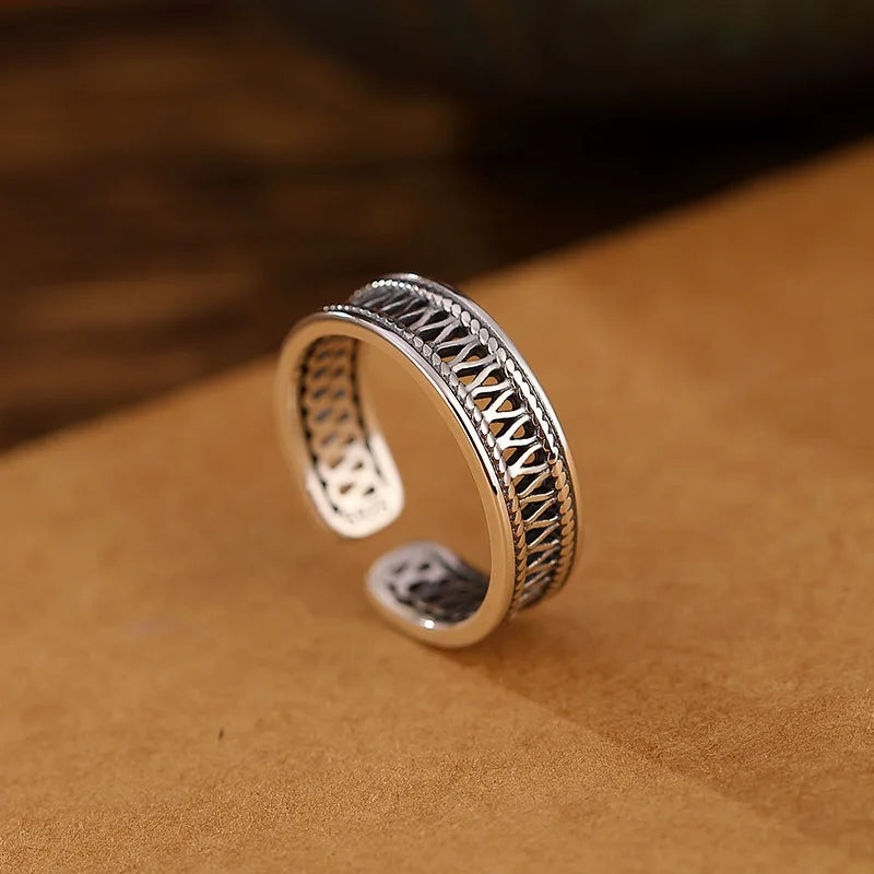 Bague égytienne en cuivre adjustable
