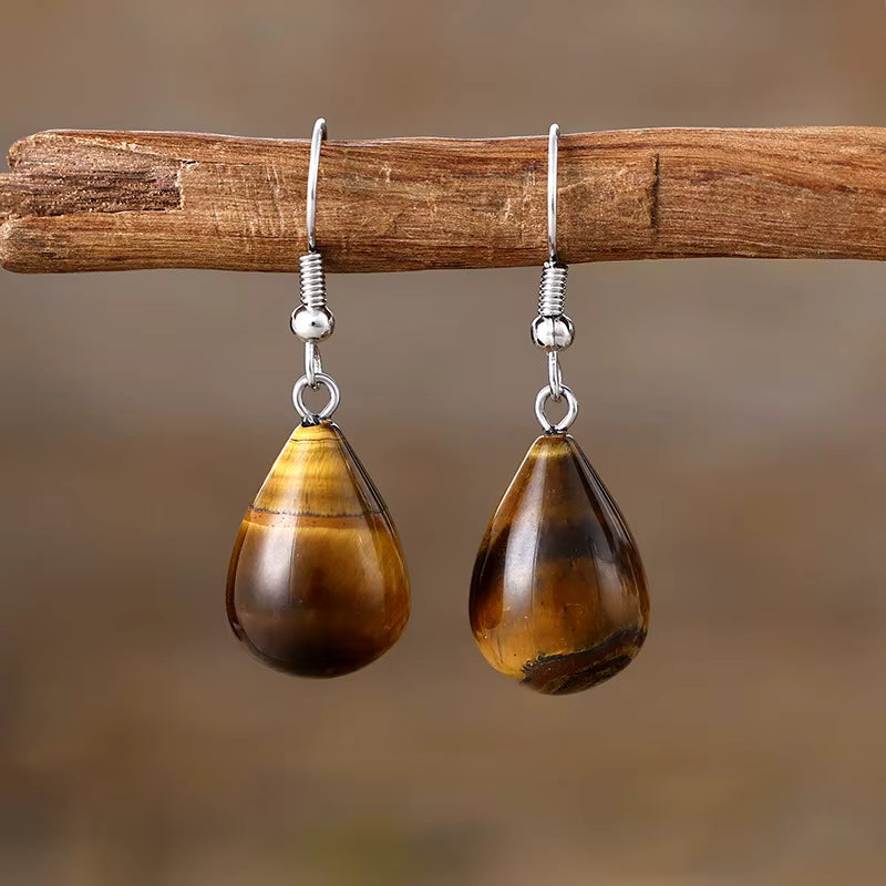 Boucle d'oreille Égyptien <br> Lapis Lazuli