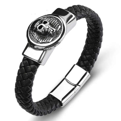Pulsera egipcia<br> cráneo faraón