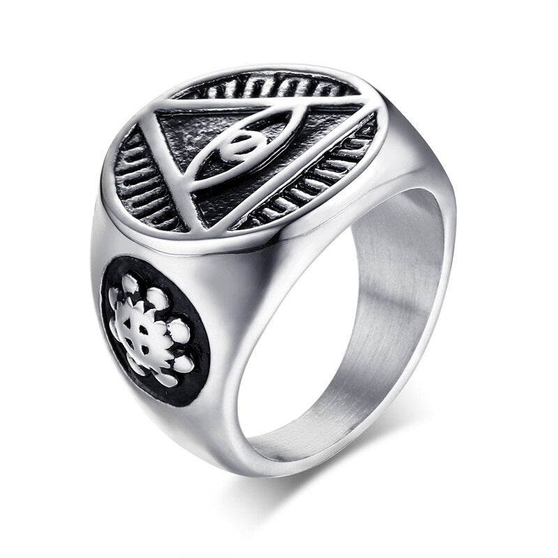anillo egipcio<br> Ojo Illuminati