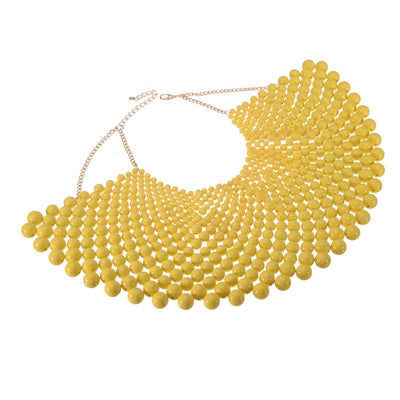 Collier Plastron <br> Perle