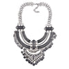 Collier plastron Argent