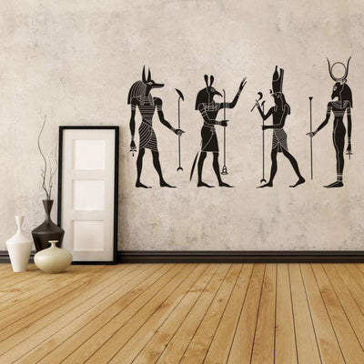 Sticker mural Égyptien <br> Dieux égyptiens
