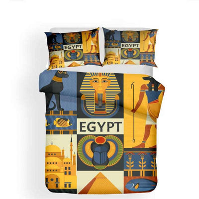 Housse de couette Égyptienne <br> Mosaïques égyptiennes