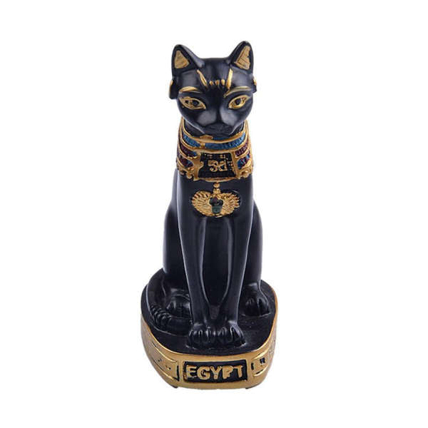 estatua egipcia<br> gato bastardo