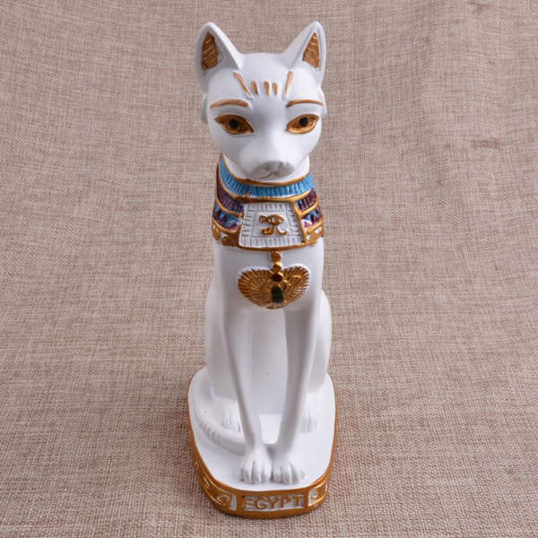 estatua egipcia<br> gato bastardo