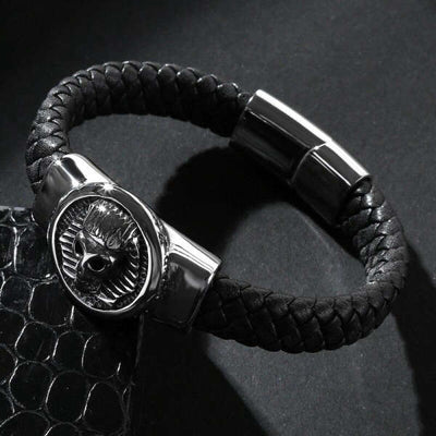Pulsera egipcia<br> cráneo faraón