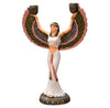 estatua egipcia<br> Candelabros Isis y Cleopatra