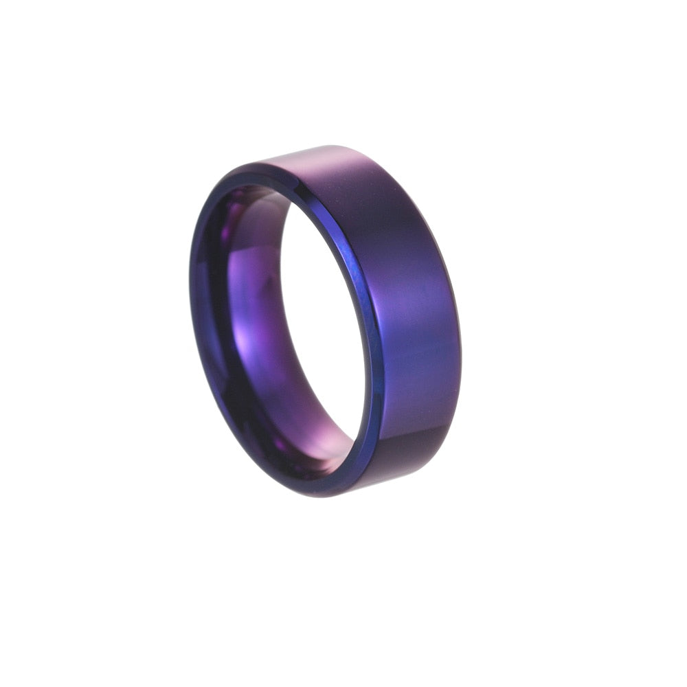 Bague en violet