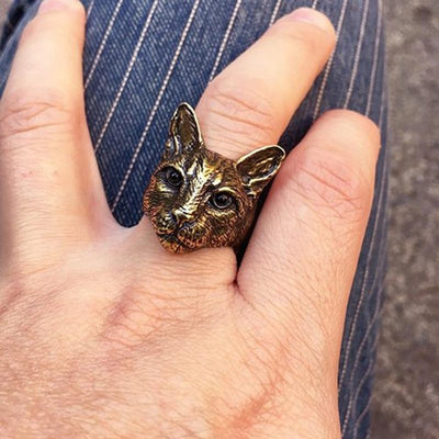 Bague bastet Or