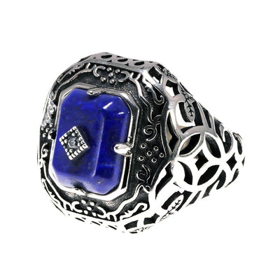 Bague lapis lazuli