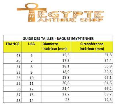 Bague Égyptienne <br> Ouroboros