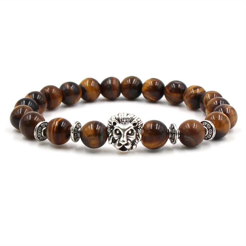 Bracelet Animal sauvage en pierre naturelle