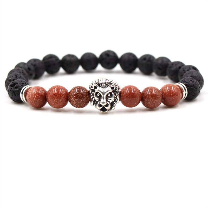 Bracelet Animal sauvage en pierre naturelle