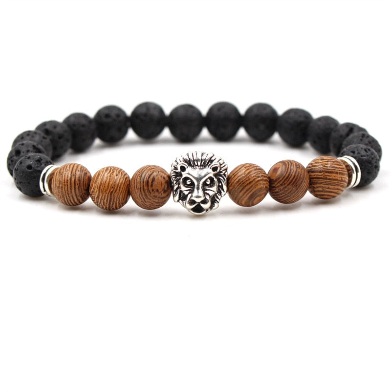 Bracelet Animal sauvage en pierre naturelle