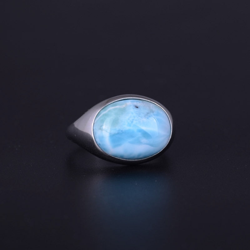 Bague en argent Ovale
