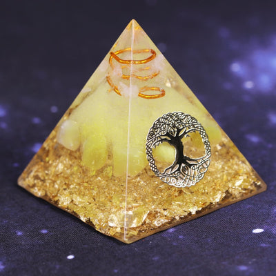 Pyramide Orgonite <br> Rééquilibrage émotionnel