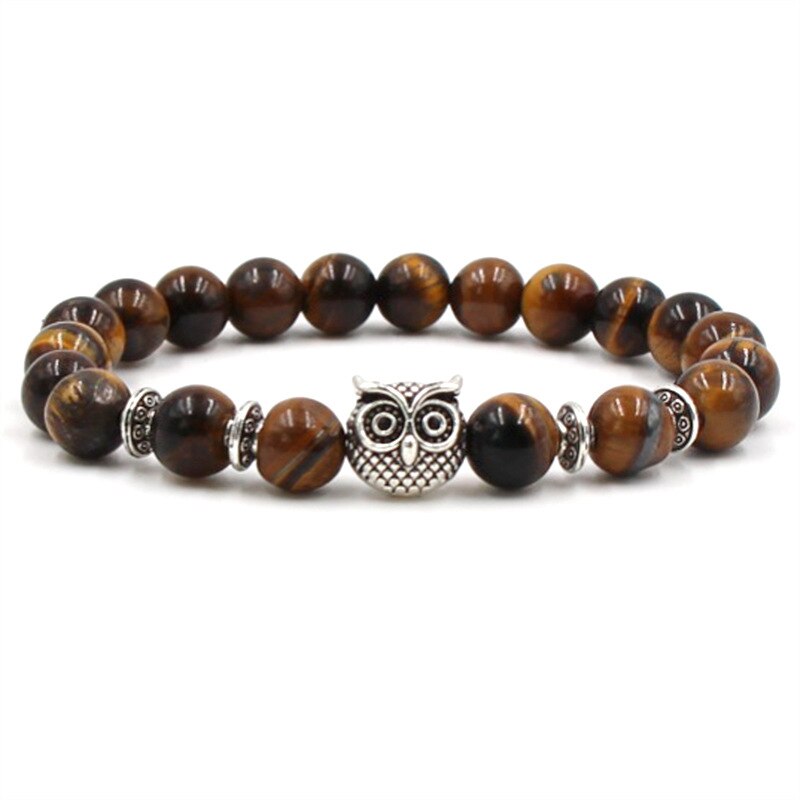 Bracelet Animal sauvage en pierre naturelle