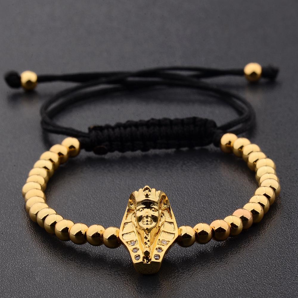 Bracelet Égyptien <br> Perle Pharaon
