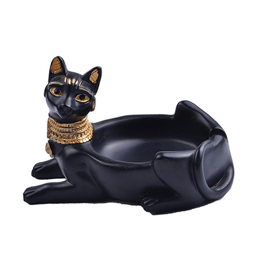Objet Égyptien <br> Cendrier Chat Bastet