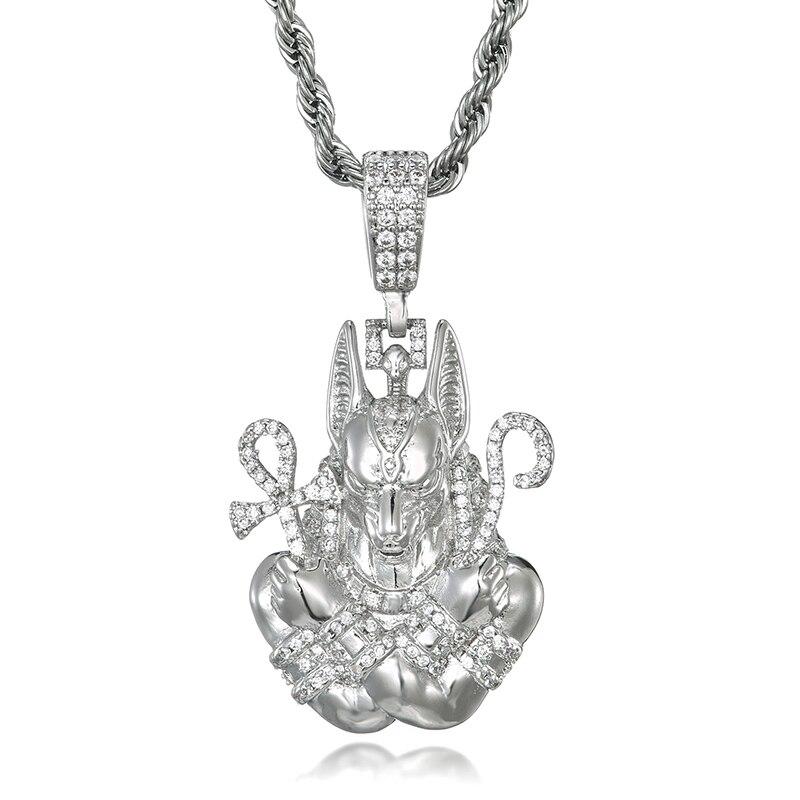 Collier Anubis Argent