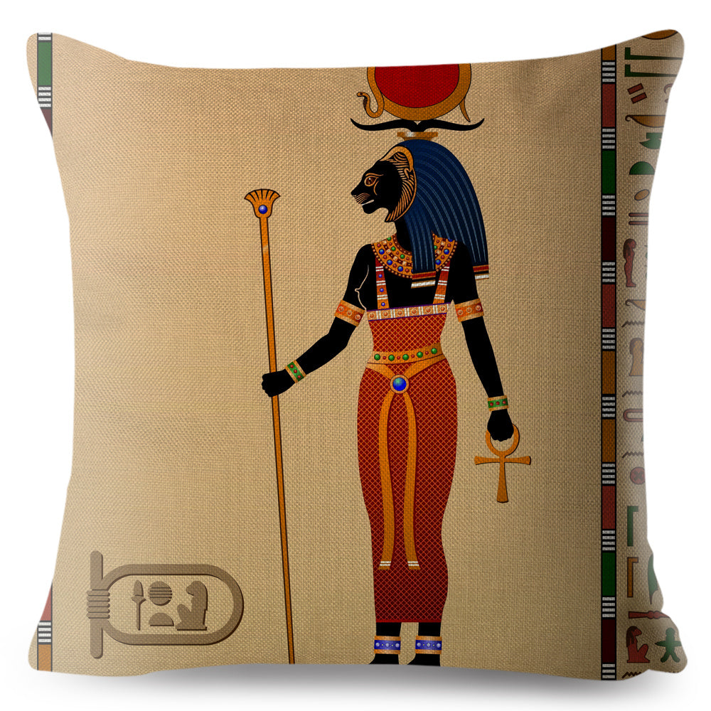 Housse de Coussin Sekhmet