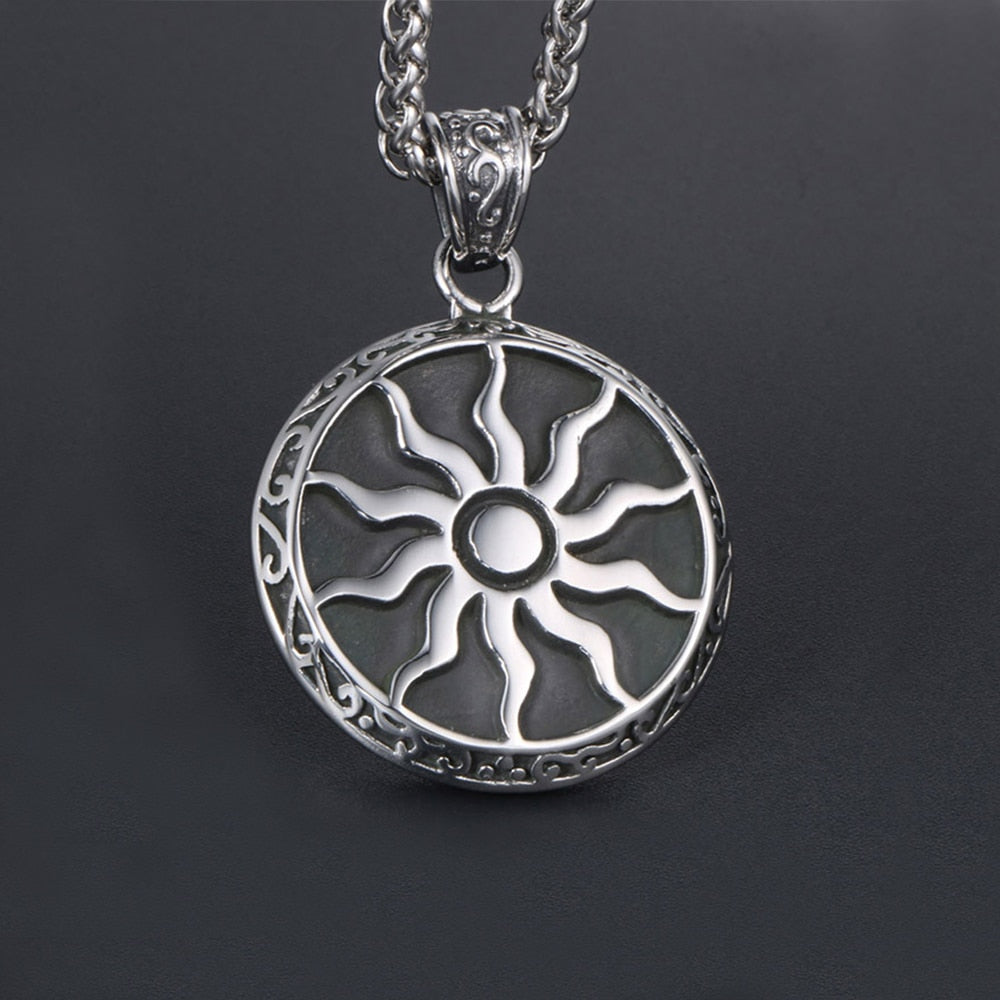 Amulette Dieu Rê en chaine