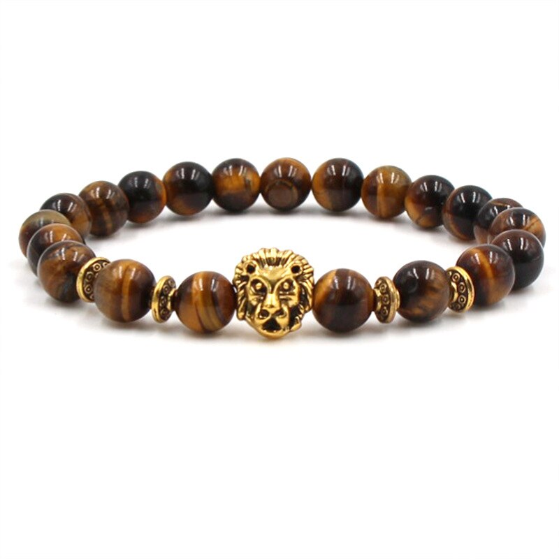 Bracelet Animal sauvage en pierre naturelle