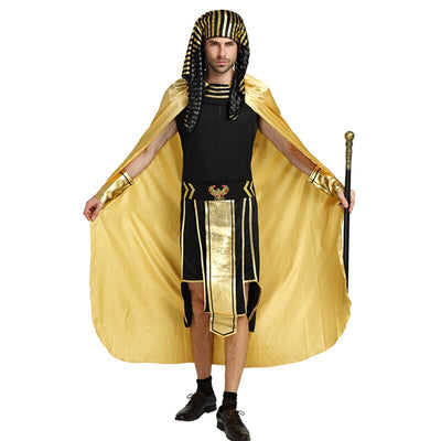 traje egipcio<br> pareja faraónica