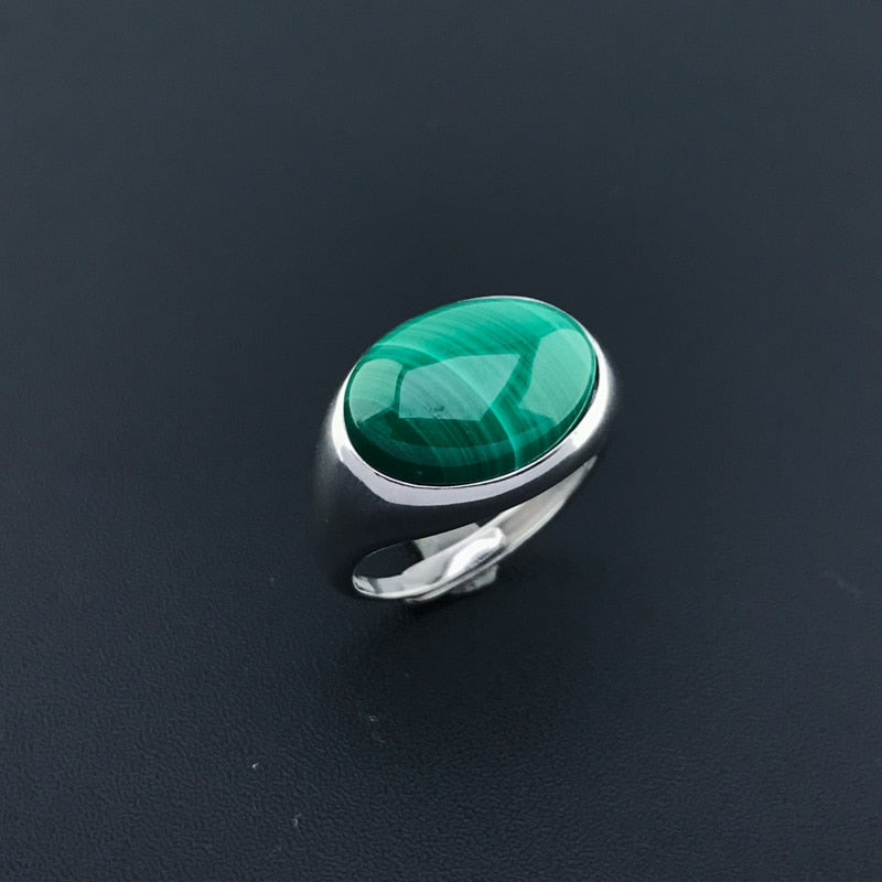 Bague en argent Ovale