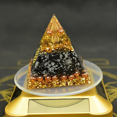 Pyramide Orgonite <br> Tourmaline