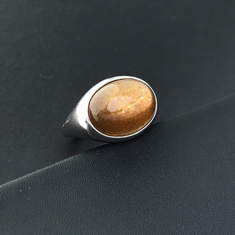 Bague en argent Ovale