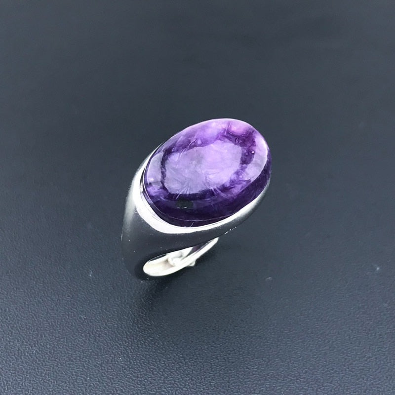 Bague en argent Ovale