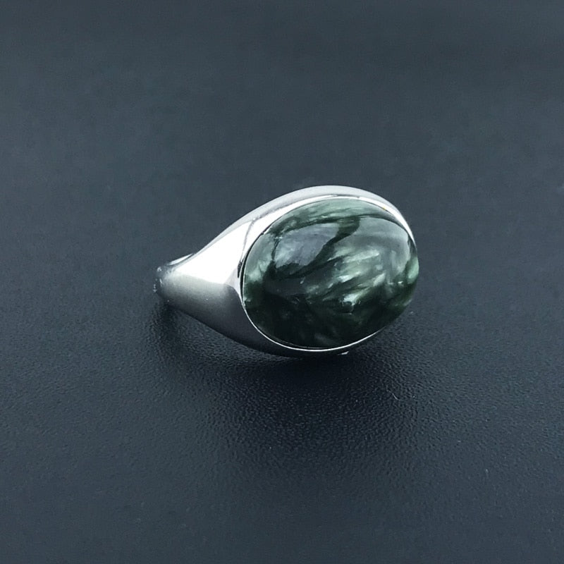 Bague en argent Ovale