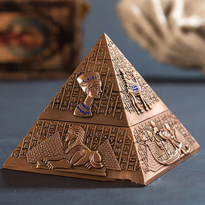 Objet Égyptien <br> Cendrier Pyramide