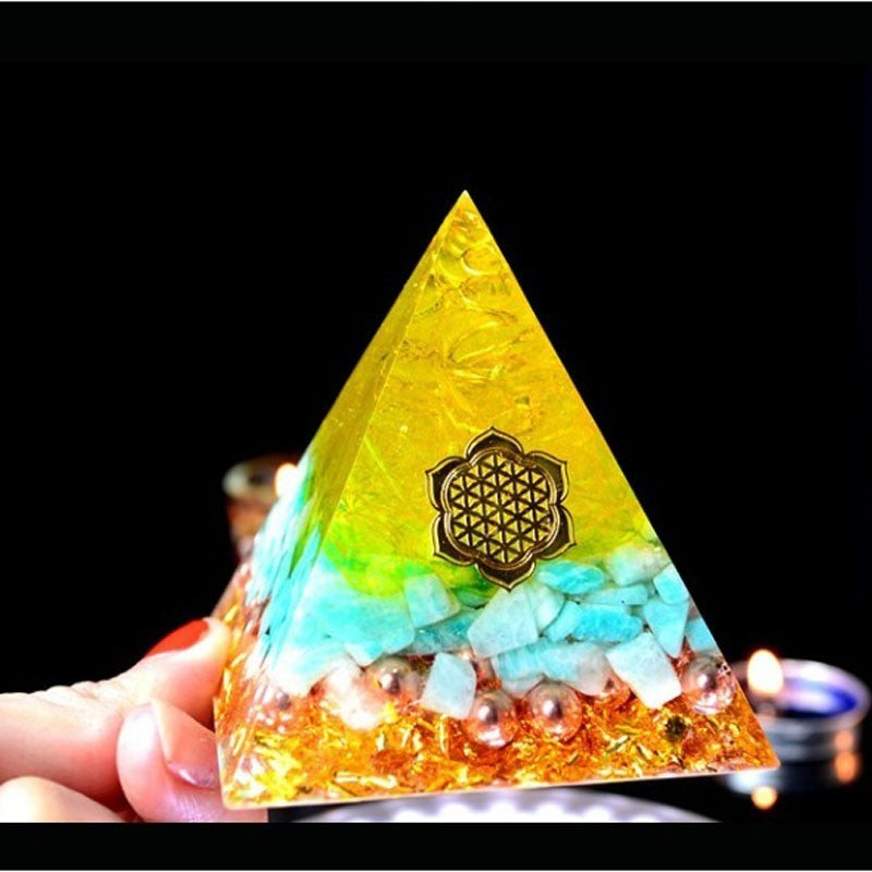 Pirámide de orgonita<br> Wicca