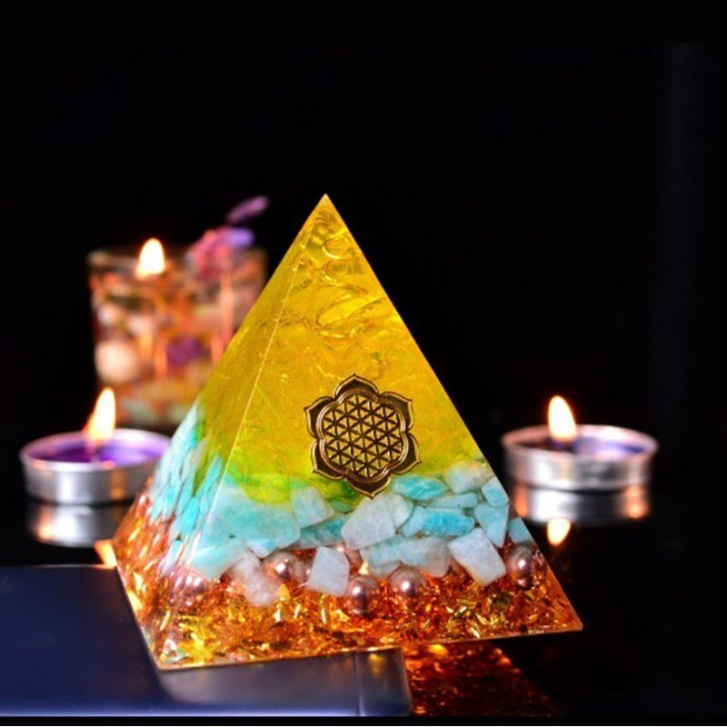 Pirámide de orgonita<br> Wicca